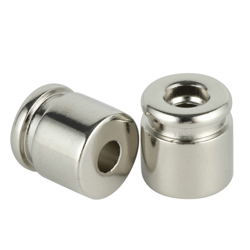 Neodymium magnet countersunk