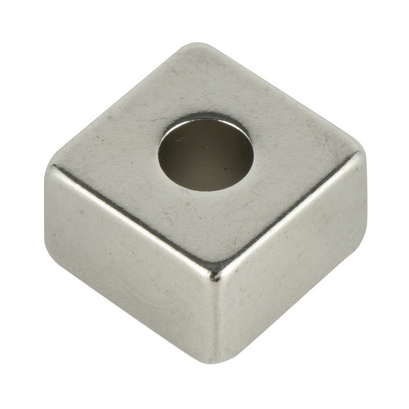 Neodymium magnet countersunk